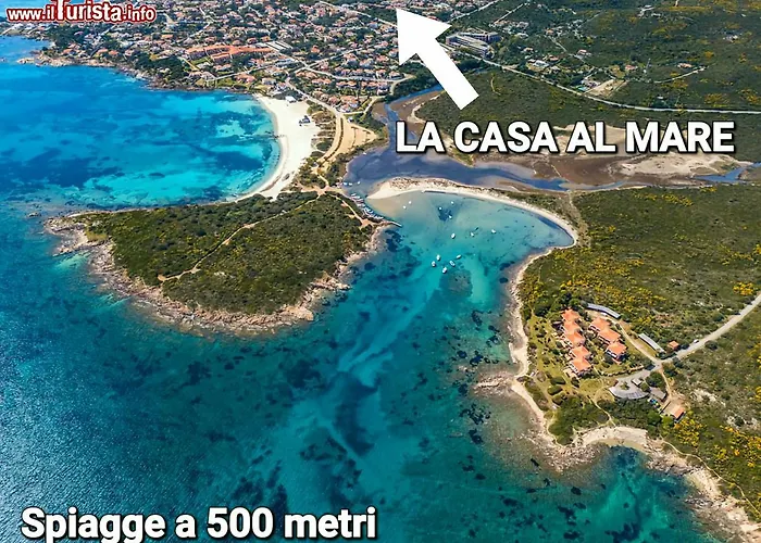 度假居 La Casa Al Mare, Pittulongu *