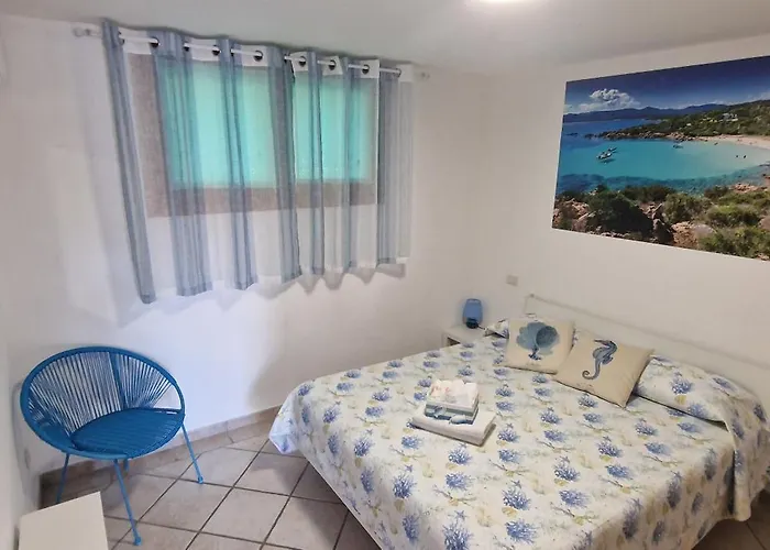 度假居 La Casa Al Mare, Pittulongu 奧爾比亞
